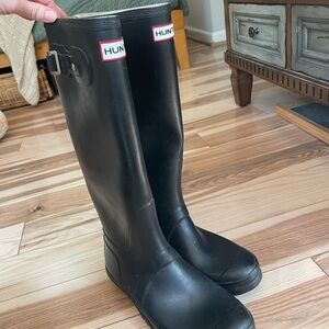 Hunter Classic Black Tall Boots